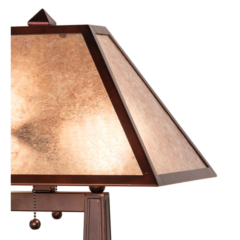 20" High Mission Prime Oblong Table Lamp