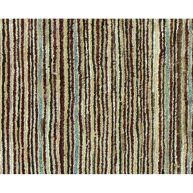Hand Knotted Wool Area Rug in Multi