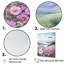 Œillets mauves en montagne I sur toile-227038464-227038493