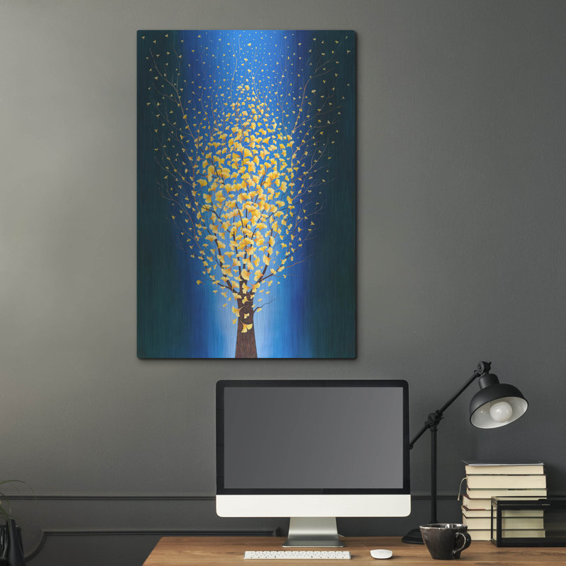  «Symphony» par Olga Dorenko, art mural en métal, 24 po x 36 po, H 36 po x l 24 po