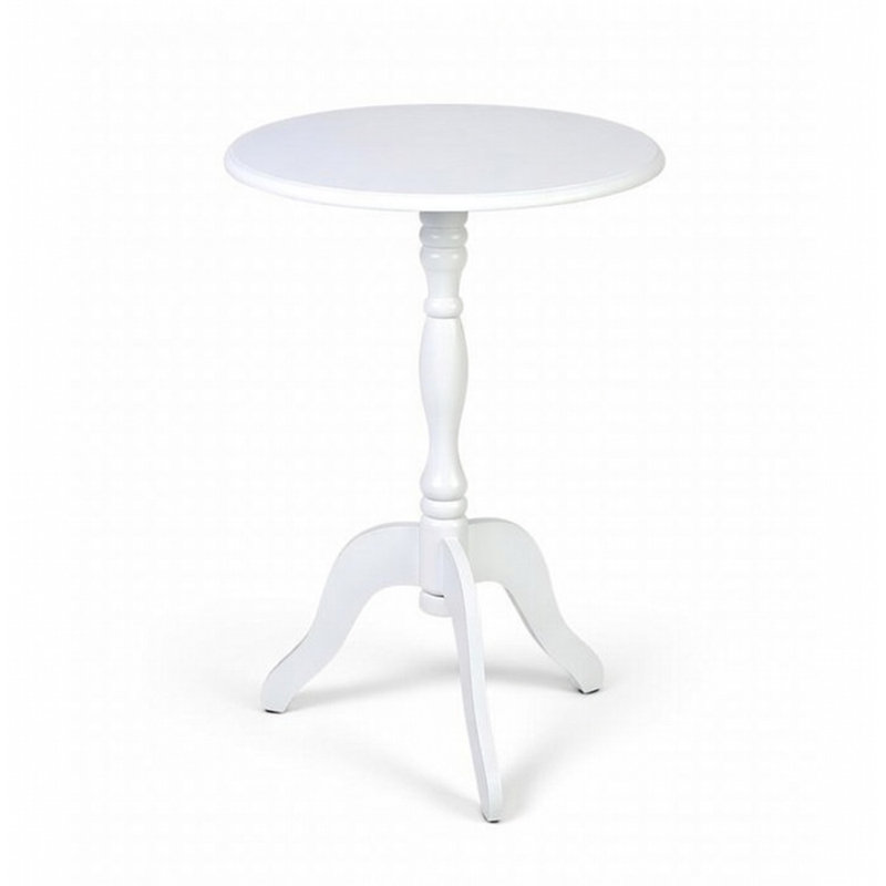  Table d'appoint Warwick, Blanc