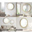 Miroir circulaire en métal-111949057