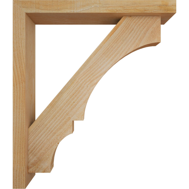 Support de bloc Balboa avec entretoise décalée, 30 x 26, Sapin Douglas de l 4 po (scié brut)