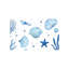 Tapis pour salle de bain Ocean Shell