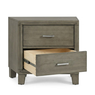 Paynewood Gray 2 Drawers 22 In. Nightstand
