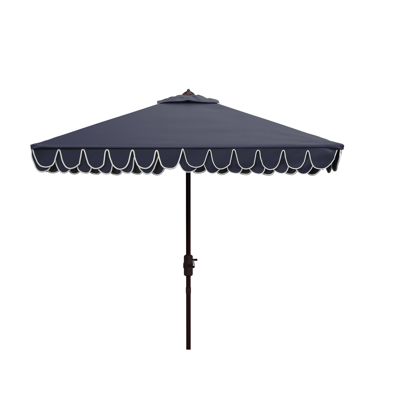 7.5' Market Umbrella, Navy/White