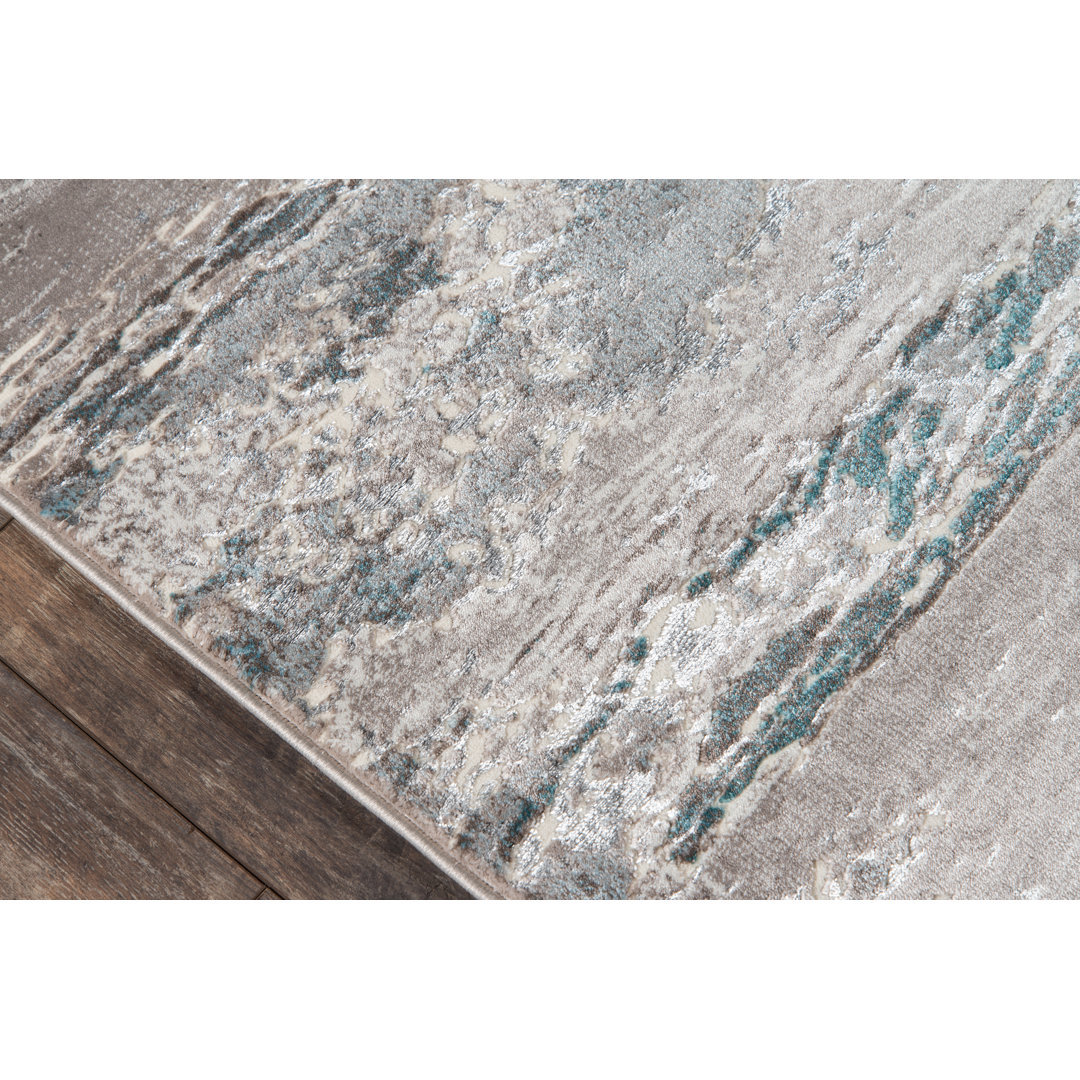 Floreat Gray Area Rug 17 Stories Rug 