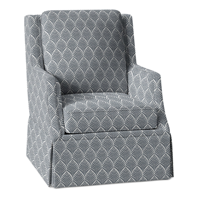 Fauteuil tournant Savannah, Perigold Linnaeus Indigo