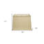 Abat-jour rectangulaire en lin Spider-9501357-9501330