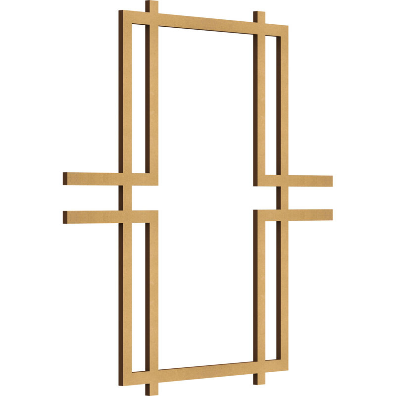 Panneaux muraux en bois Granby, Aulne, H 15 3/8 po x l 15 3/8 po x P 1/4 po