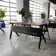 Commercial Nesting Flip Training Table With Steel Frame And Y-Legs