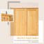 Armoire de rangement 67 po Pinewood