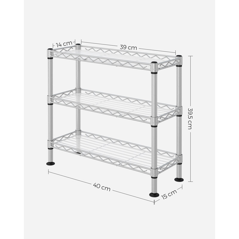 40cm W Steel Shelving Unit