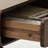 Black Walnut Coffee Table with Rounded Corners