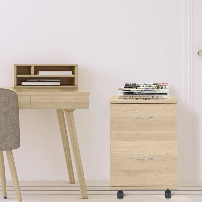 41cm Wide 2 -Drawer File Cabinet, Beige