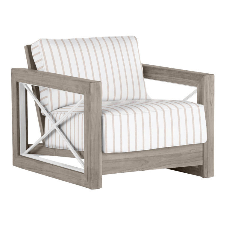 Malta Teak Outdoor Lounge Chair