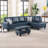 Jayzen 3 - Piece Vegan Sectional-1119954545-1094079082-1094079078