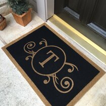 Calloway Mills 108543672 Beach Life Anchor Doormat, 36 inch x 72 inch, Size: 36 inch x 72 inch x 0.60 inch