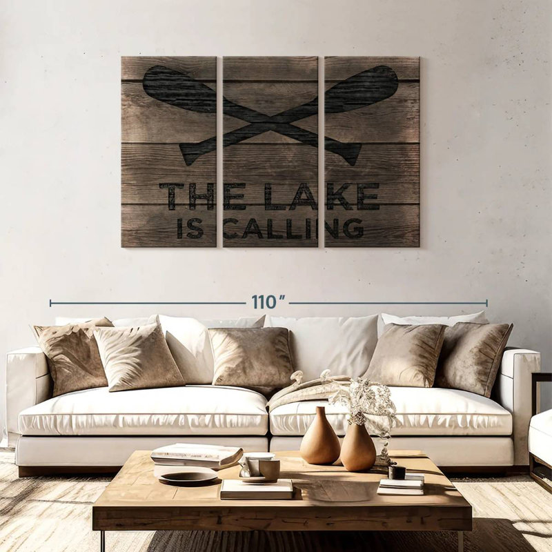 Senne Lake Is Calling, 48" H x 74" W