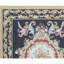 Hand-Knotted High-Quality Black and Gold Area Rug
