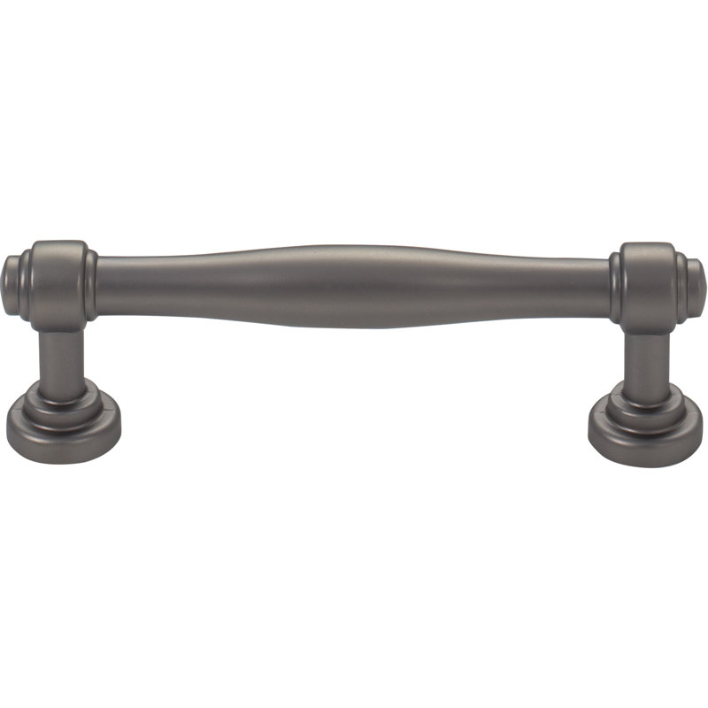 Ulster Bar Pull, Ash Gray, 3 3/4" Center to Center