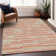 Premium Machine Washable Prisco Salmon Rug