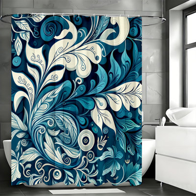 Rideaux de douche avec crochets inclus