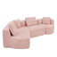Canapé modulaire modulaire avec coussin moelleux-129225534