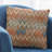 Wave Chevron Outdoor Reversible Throw Pillow-2059726656