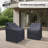 Rocking Swivel All-Weather Rattan Patio Chair Covers