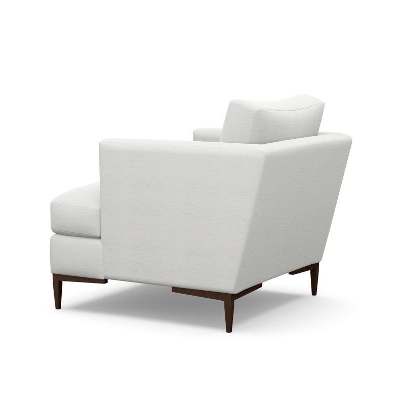 Aiden Accent Chair, Antique Bronze, Page Snow (Performance fabric) 1355-91