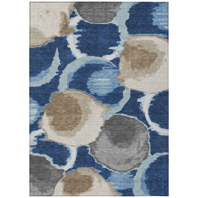 Machine Washable Indoor/Outdoor Chantille ACN2701 Modern Rug