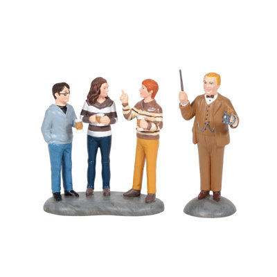 Ensemble de figurine 2,8 pouces avec le professeur Slughorn avec Harry, Hermoine et Ron
