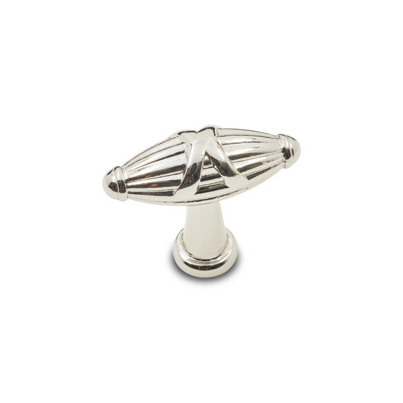 CK Series 1 11/16" Length Bar Knob, Small, Polished Nickel