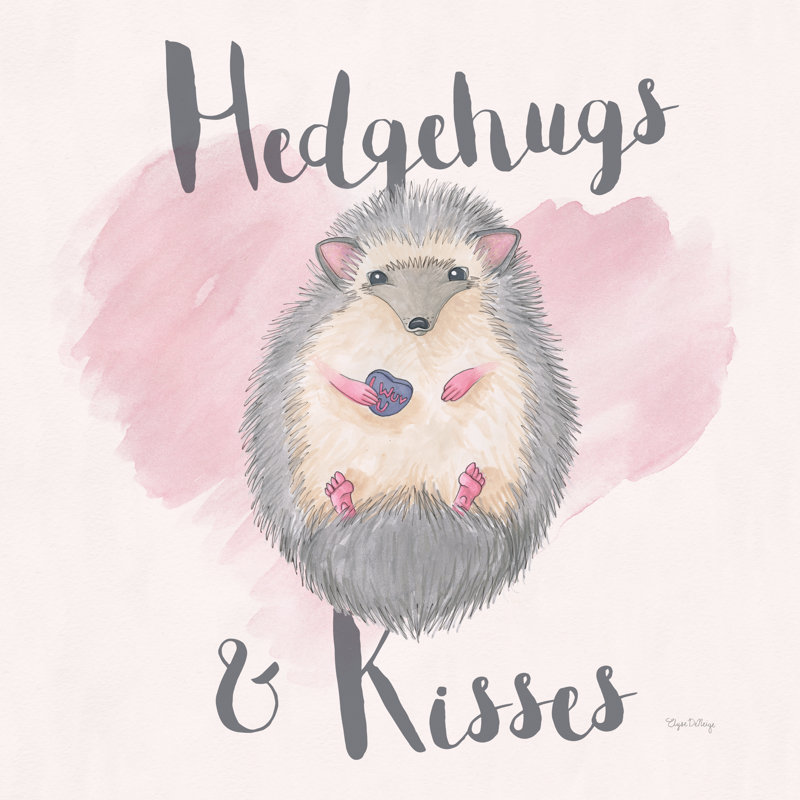 My Furry Valentine III Sq by Elyse DeNeige - Wrapped Canvas Print, 76cm H x 76cm W x 3.8cm D