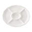 Berry & Thread 15" Crudite Platter - Whitewash