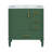 Compact Solution Green Solid Wood-MDF Vanity Traditional Style for Small Bathrooms