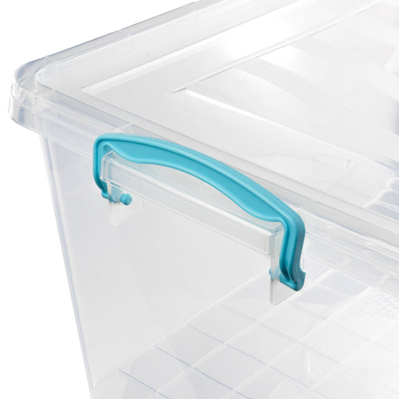 Rebrilliant Plastic Decorative Bin, 21cm H x 35cm W x 50cm D