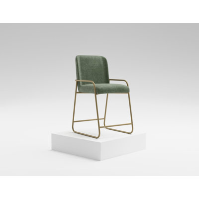 Tabouret de bar rembourré Rudy
