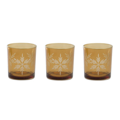3.25'' H Glass Tabletop Votive Holder