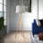 Lampe trépied 59 po Boelter