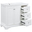 Meuble-lavabo transitionnel avec lavabo en céramique-121478154
