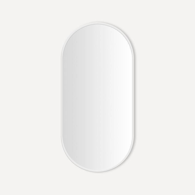 Miroir Pill, Acier inoxydable poli