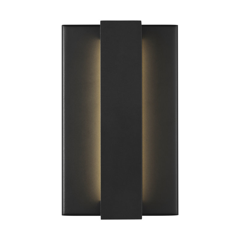 Windfall - Light LED Outdoor Wall Light, 8.2" H x 5" W x 3.9" D