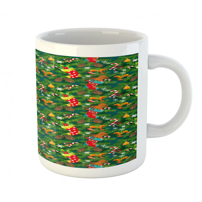 Grande tasse à café xmas
