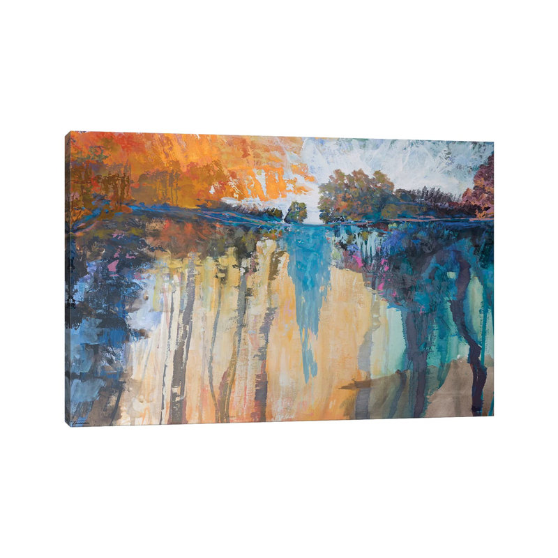 Cascading Memories IV by Michael Tienhaara - Wrapped Canvas Gallery-Wrapped Canvas Giclée, 30.48 cm H x 45.72 cm W