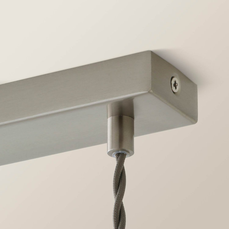 Alessandrini 3 - Light Pendant, Brushed Nickel