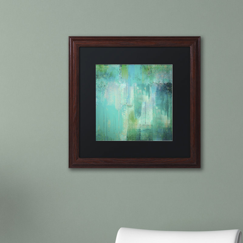 «Aqua Circumstance», reproduction d'art sur toile mate, H 16 po x l 16 po x P 0,5 po