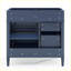 Armoire de rangement de salle de bain moderne avec 2 tiroirs et un tiroir basculant-1099396955