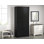 Armoire de rangement 100% bois massif 32 "avec portes Shaker et tablettes réglables